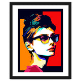 Audrey Hepburn Hollywood Star Pop Art WPAP thumbnail