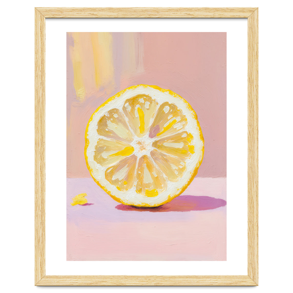 Lemon Slice – Modern Still Life Food