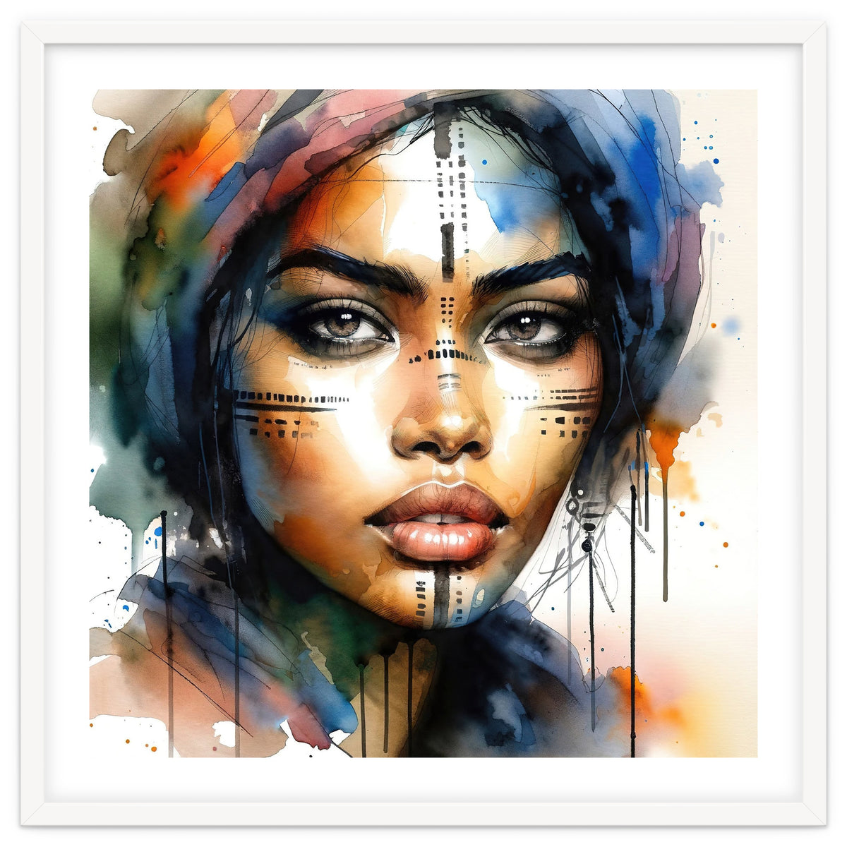 Tribal Muse Portrait