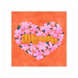 Bloom Floral Heart (Print Only) thumbnail
