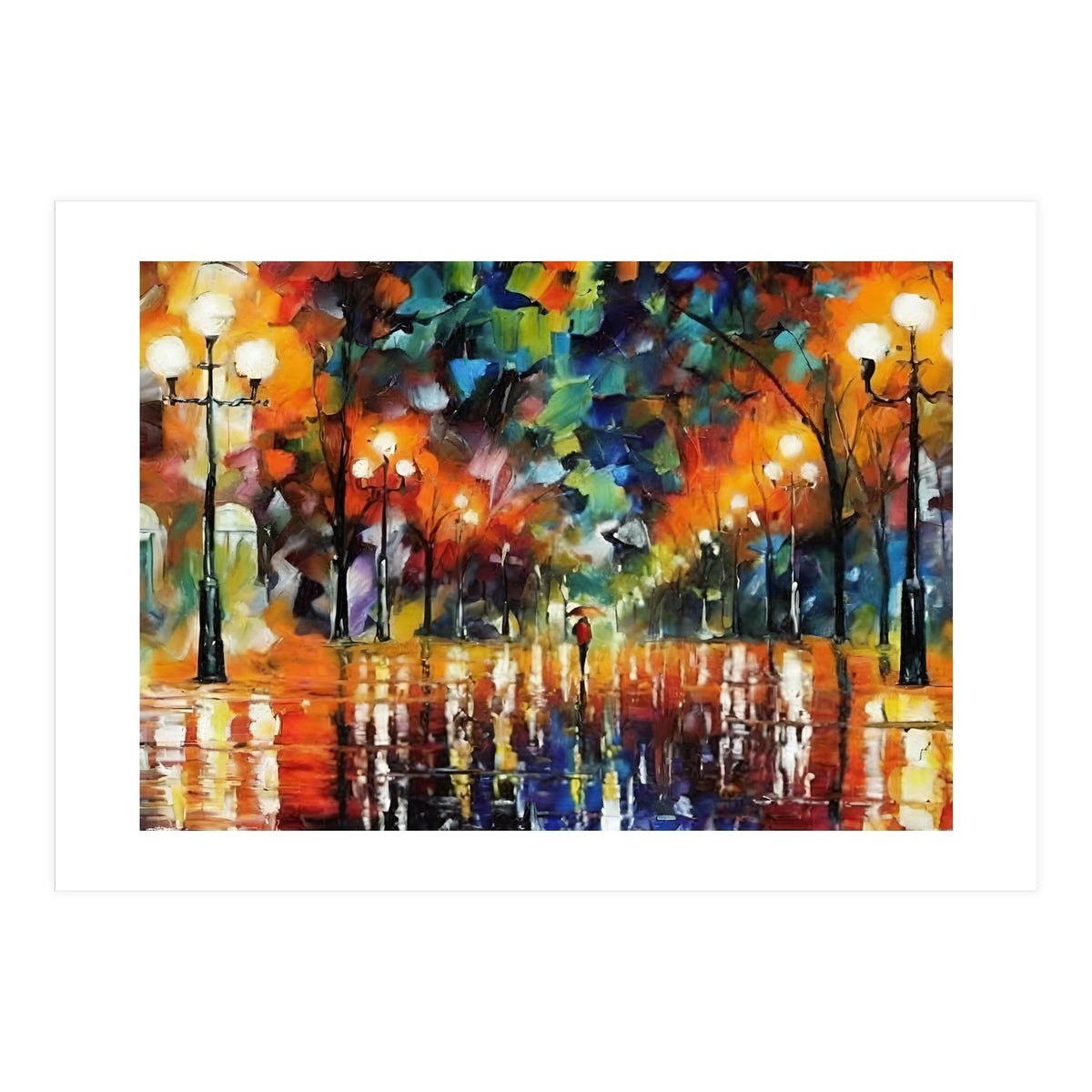 Nature Abstract Urban Tree (Print Only)