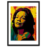 Coretta Scott King Colorful Abstract Art 2 thumbnail