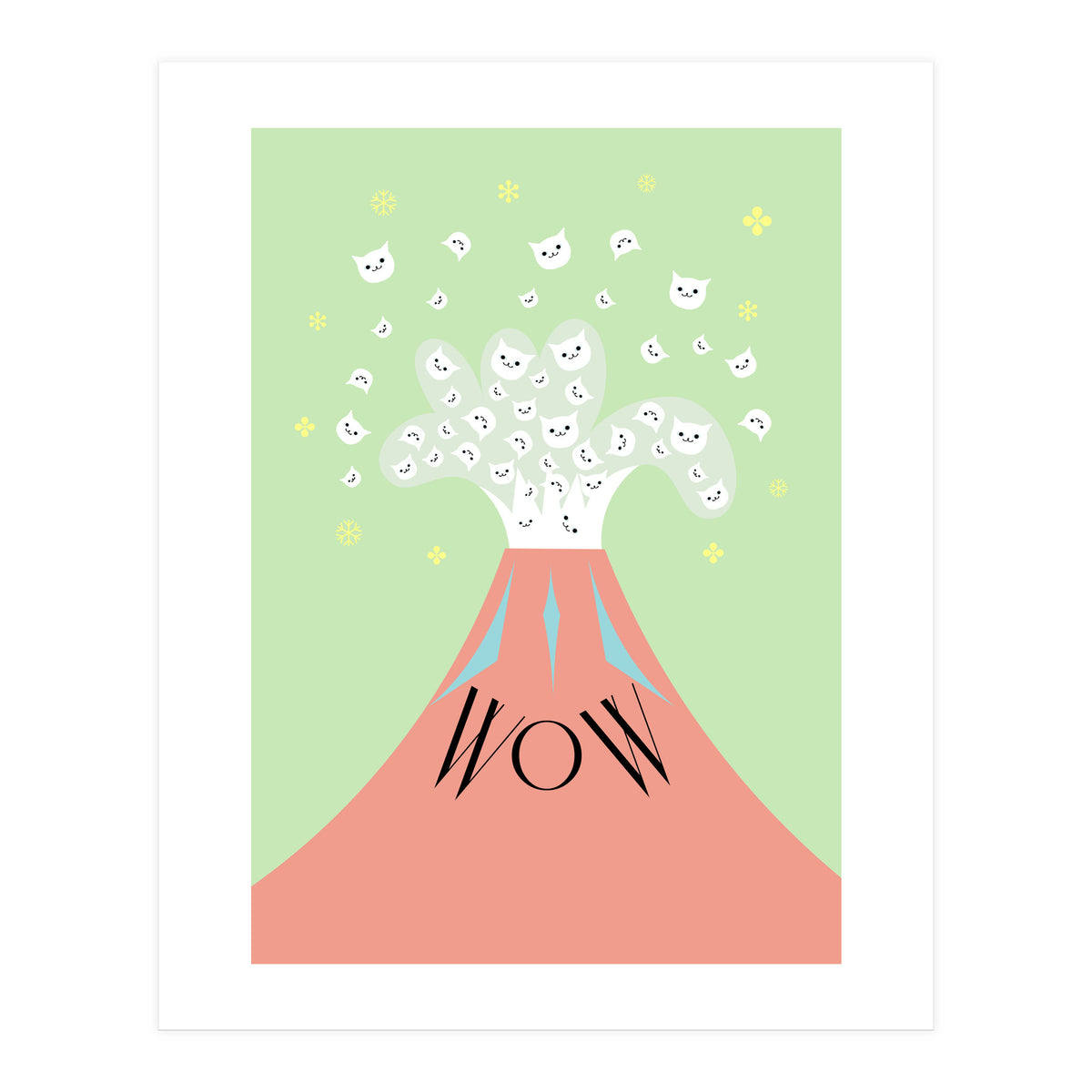 WOW - Cat Mountain (Print Only)
