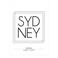Sydney (Print Only)