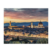 Florence At Sunset (Print Only)