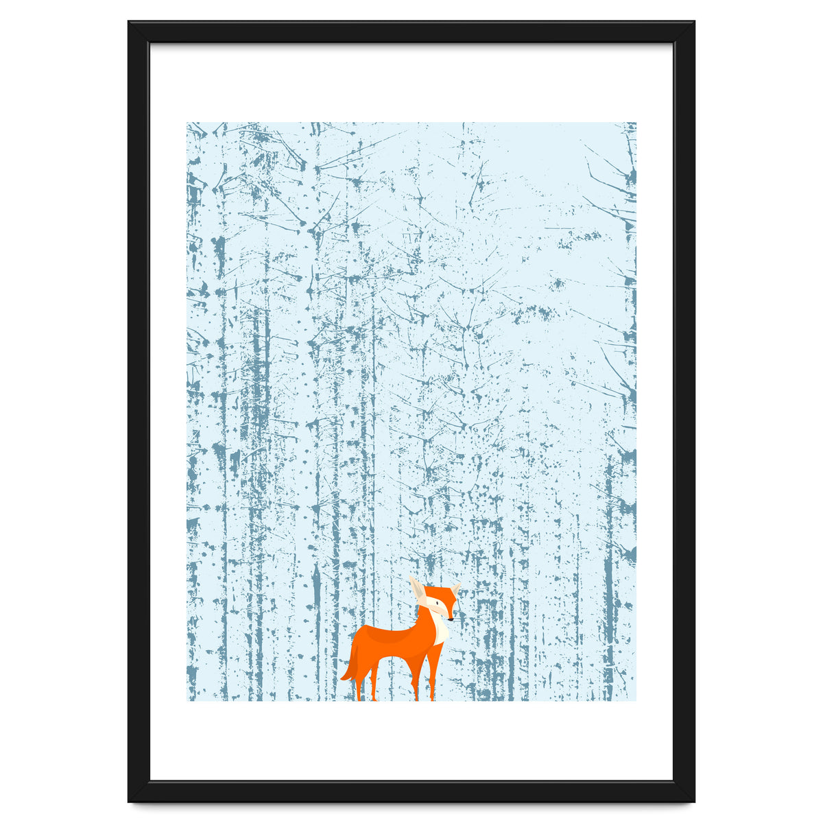 Fox Lost In The Woods