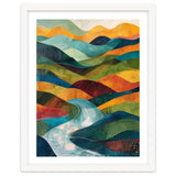 Abstract Rolling Hills Landscape thumbnail