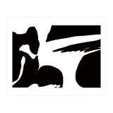black abstract shape (Print Only) thumbnail