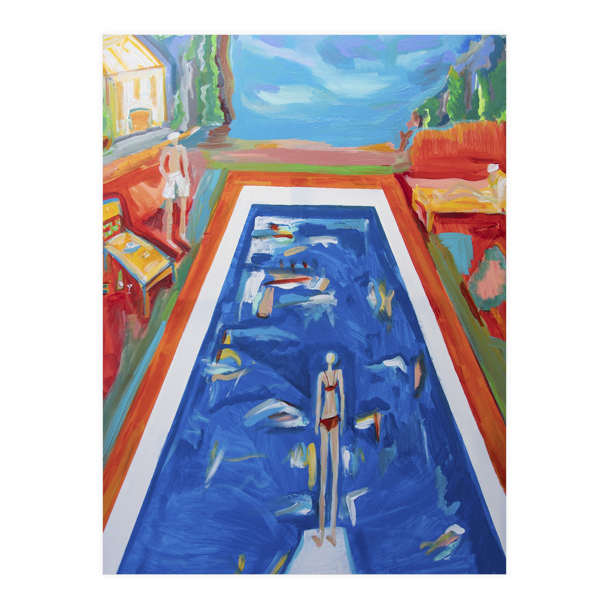 Evening Swim (Print Only)