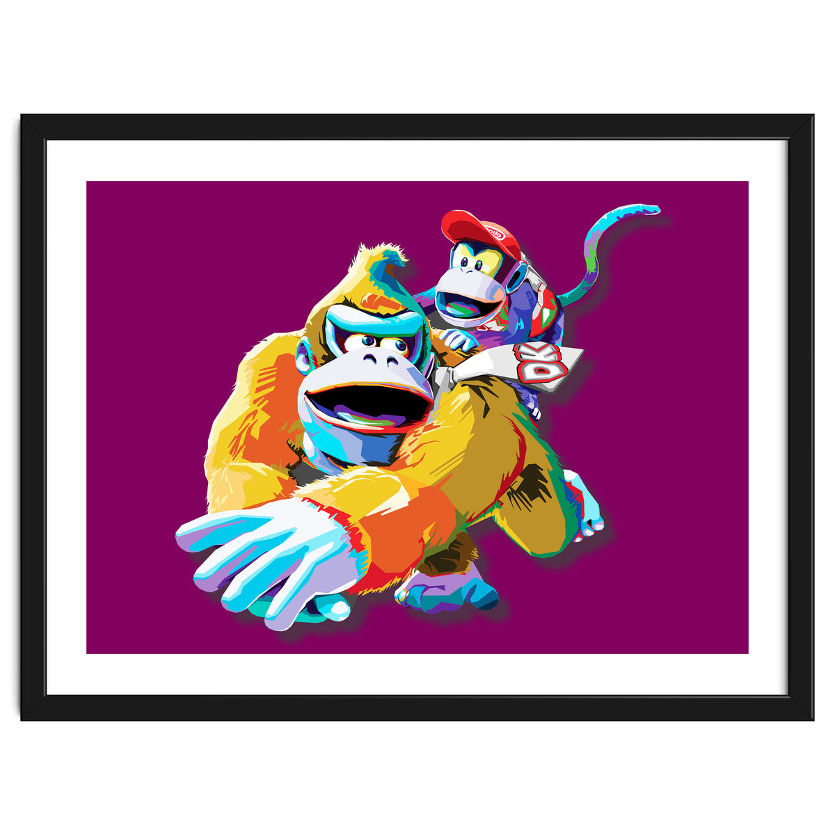 Don Key Kong Retro Pop Art