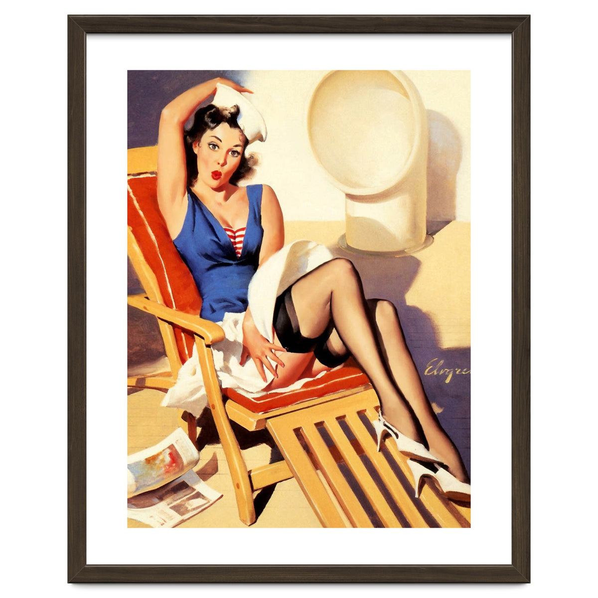 Sudden Wind On The Shipboard Cruiser