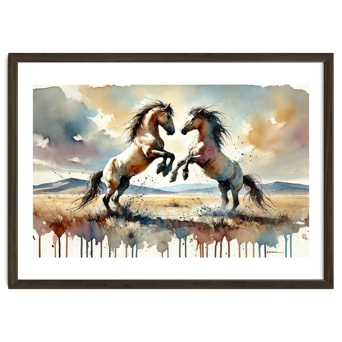 Rearing Horses