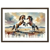 Rearing Horses