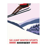 Ski Jump In Norway (Print Only) thumbnail