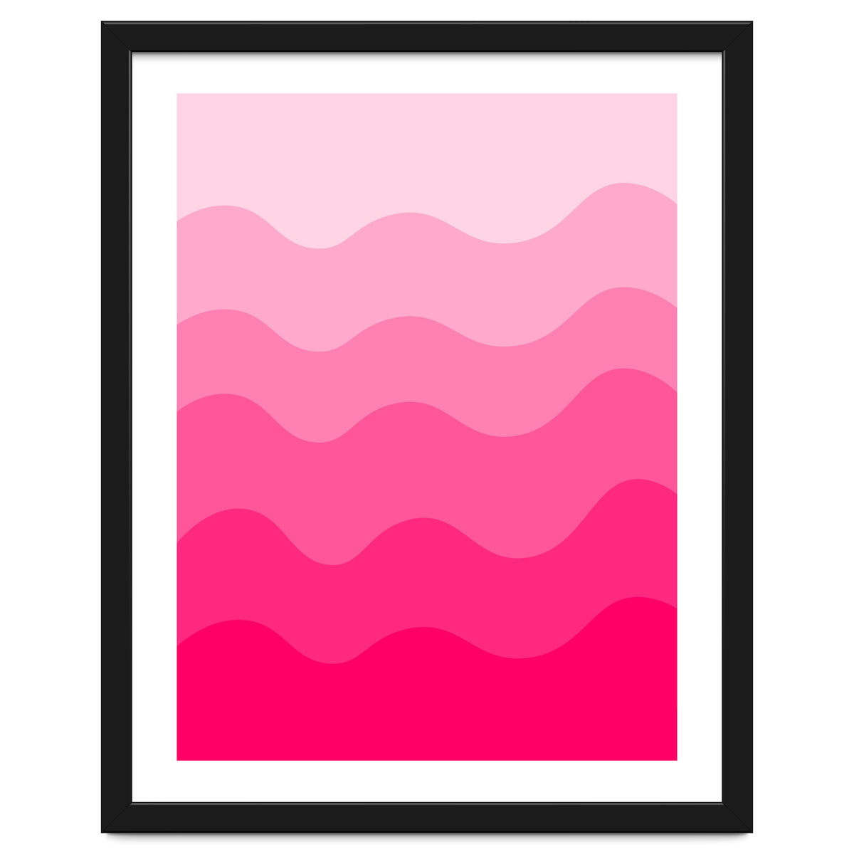 Pink gradient design