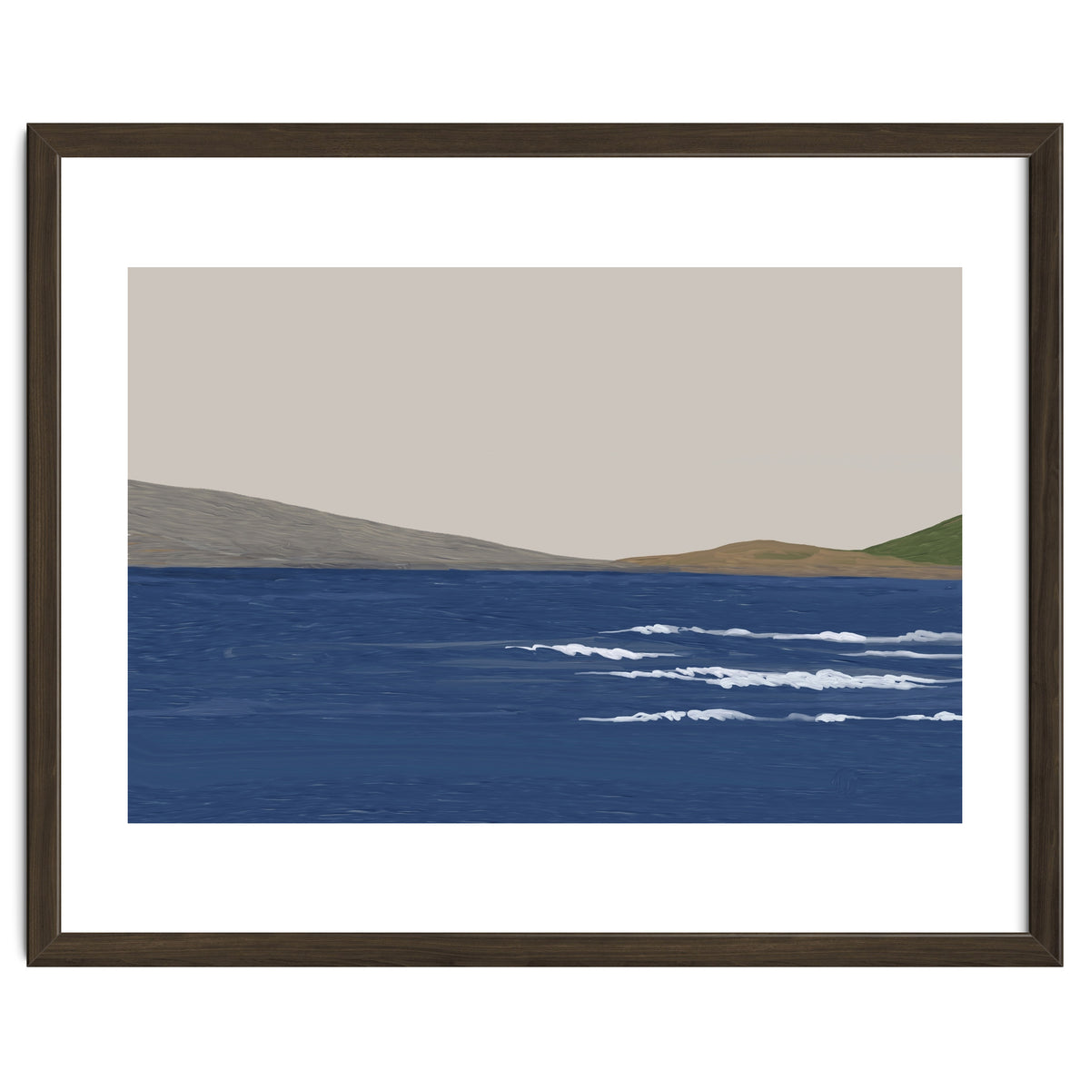 Deep Blue Sea oil painting