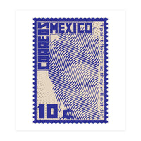 Frida Kahlo Stamps Art (Print Only)