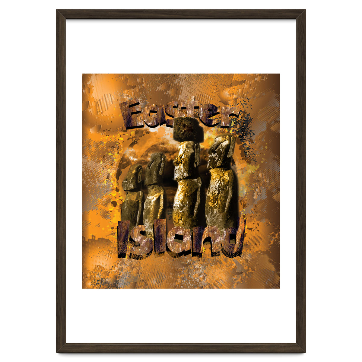 Easter Island Statues Polynesia