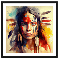 Powerful American Native Woman #3