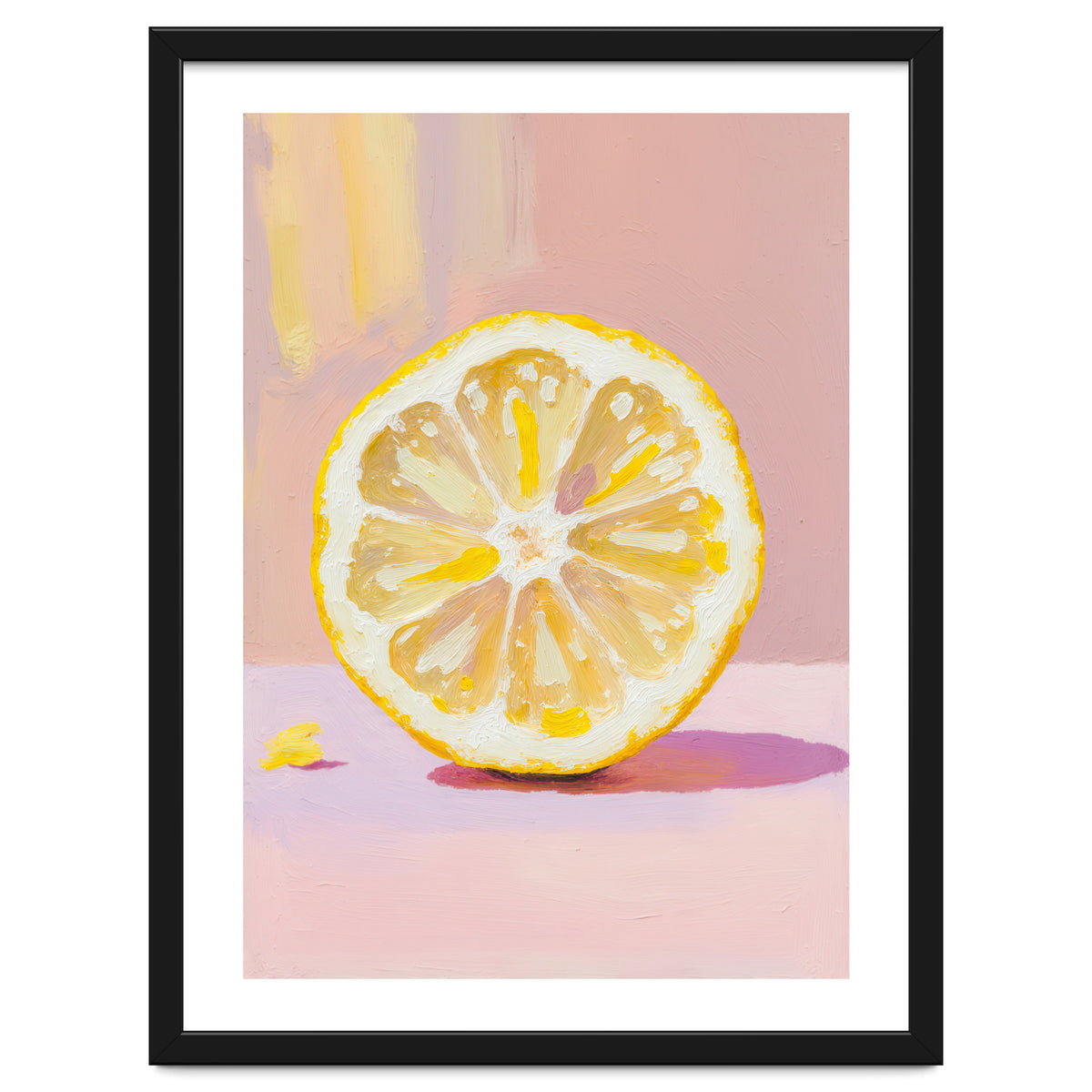 Lemon Slice – Modern Still Life Food