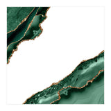 Emerald & Gold Agate Texture 13 (Print Only) thumbnail