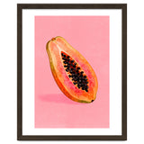 Papaya fruit illustration thumbnail