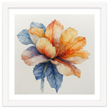 Ethereal Amber and Azure Bloom thumbnail
