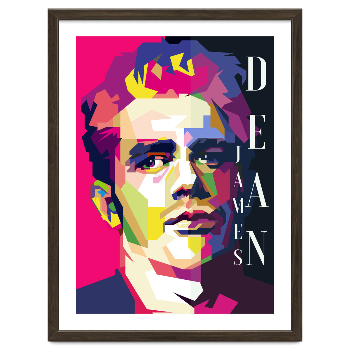 James Dean 60s Hollywood Movies Pop Art Wpap
