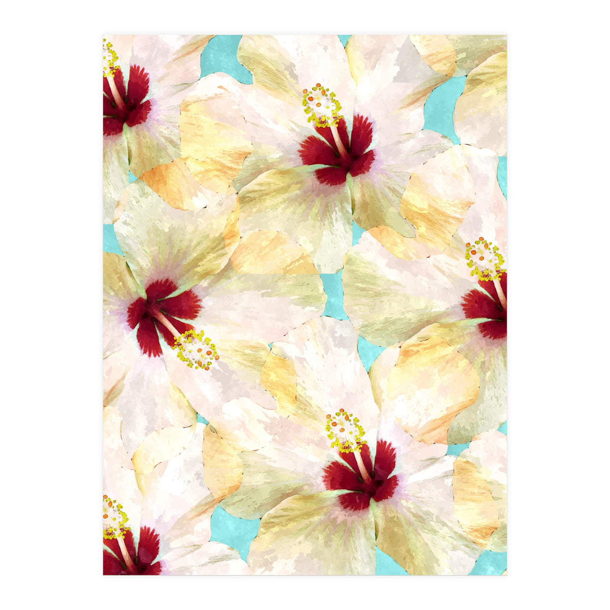 Hibiscus On Steroids (Print Only)