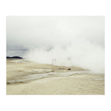 Tourists hidden in the hot spring steam -  Iceland  (Print Only) thumbnail