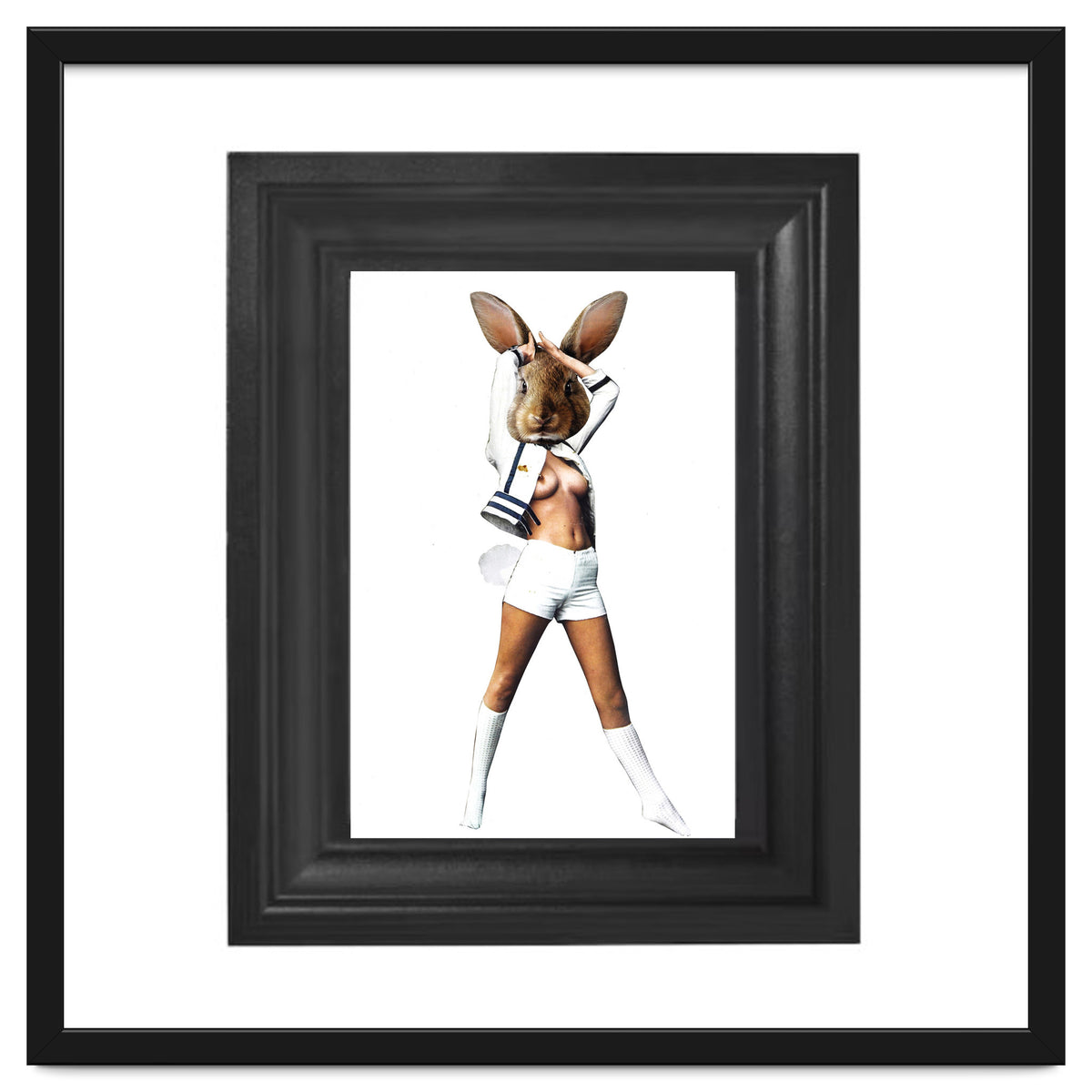 Playgirl - Print of Paper Collage