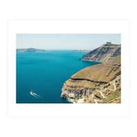 Sailing On The Caldera (Print Only)
