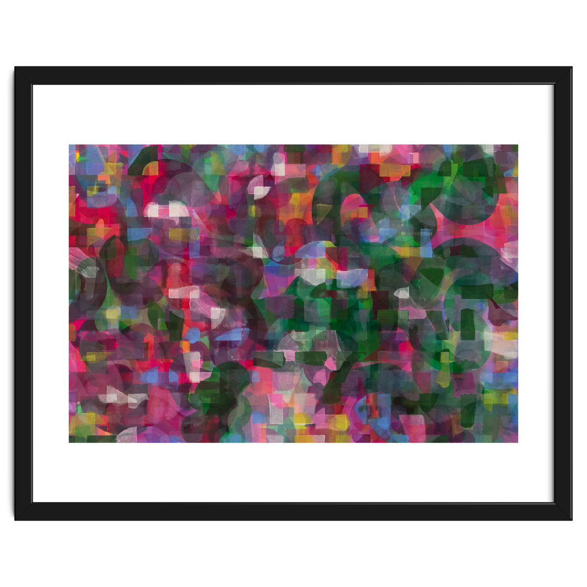 Morning Sun Through Stained Glass