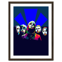 OASIS British Rock Band Art WPAP Trending Now