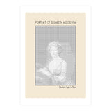 Portrait Of Elizabeth Alekseevna Wife Emperor Alexander I (Print Only) thumbnail