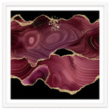 Burgundy & Gold Glitter Agate Texture 03 thumbnail