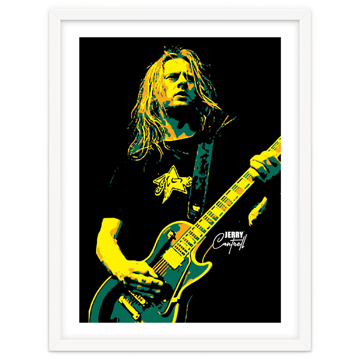 Jerry Cantrell American Heavy Metal Guitarist Legend