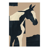 Abstract Minimal Horse 7 (Print Only)