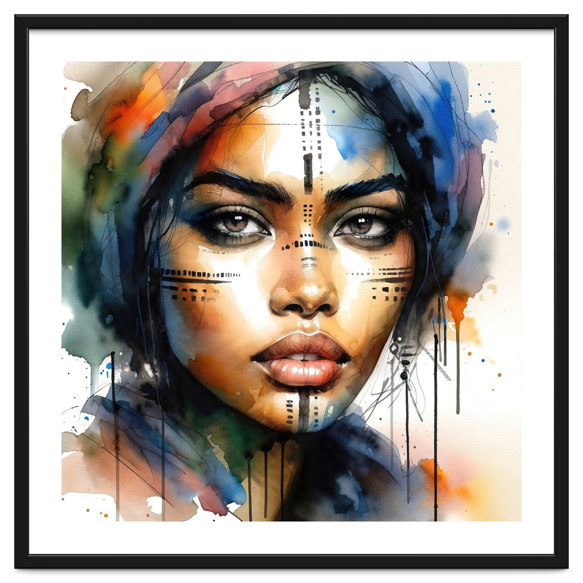 Tribal Muse Portrait