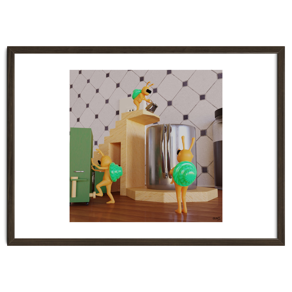 Coffee Support - angle #3 (Lwuba 040 Coffee Support 03)