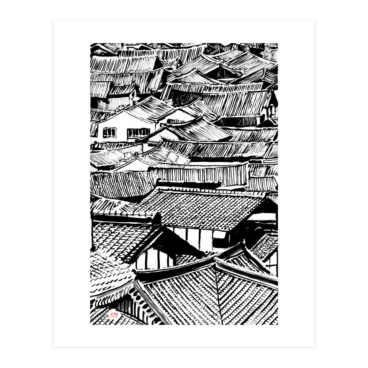 Rooftops (Print Only)