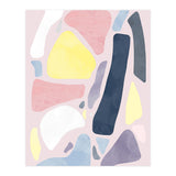 Organic Rustic Abstract Shapes Pastel I (Print Only) thumbnail
