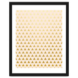 Blush + Gold Triangles #society6 #decor #buyart thumbnail