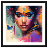 Butterfly Aura Hindu Portrait thumbnail
