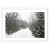 Walking through the snow park thumbnail