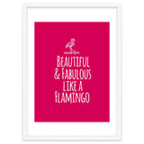 Beautiful and fabulous like a flamingo thumbnail