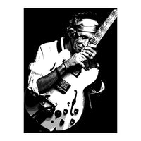 Keith Richards American Rock Guitarist Legend (Print Only)