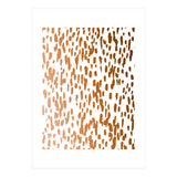 Copper Brushstrokes #society6 #decor #interiors (Print Only) thumbnail