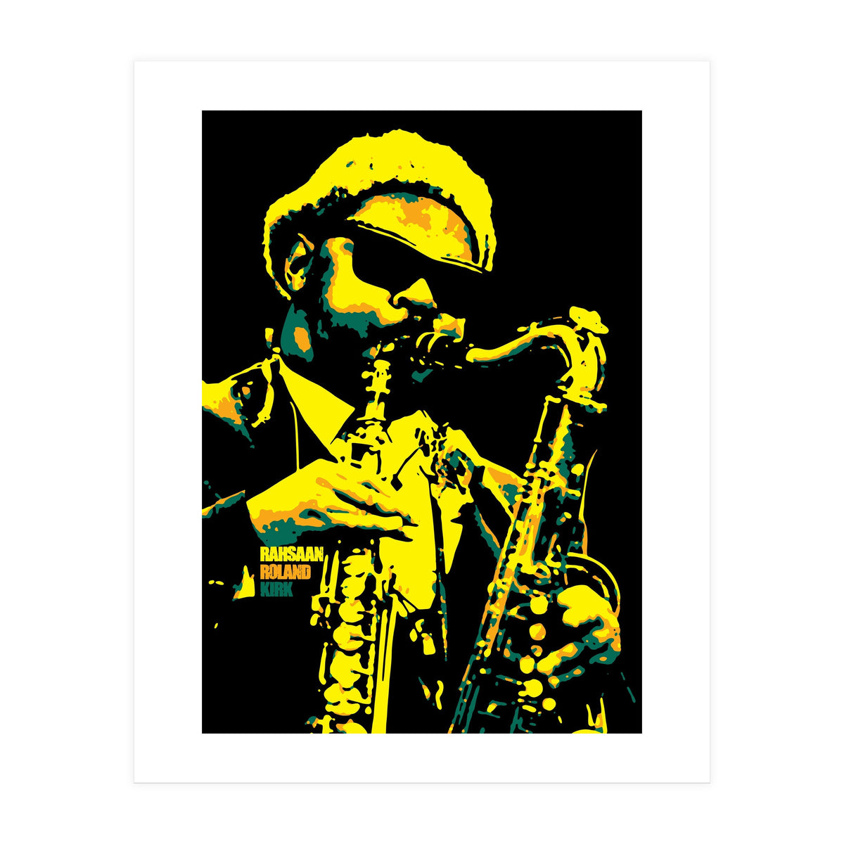 Rahsaan Roland Kirk v4 (Print Only)