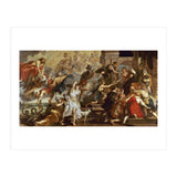 Apotheosis of Henry IV of France (and Henry III of NAvarra from 1562 to 1610) and Regency of Mari... (Print Only) thumbnail
